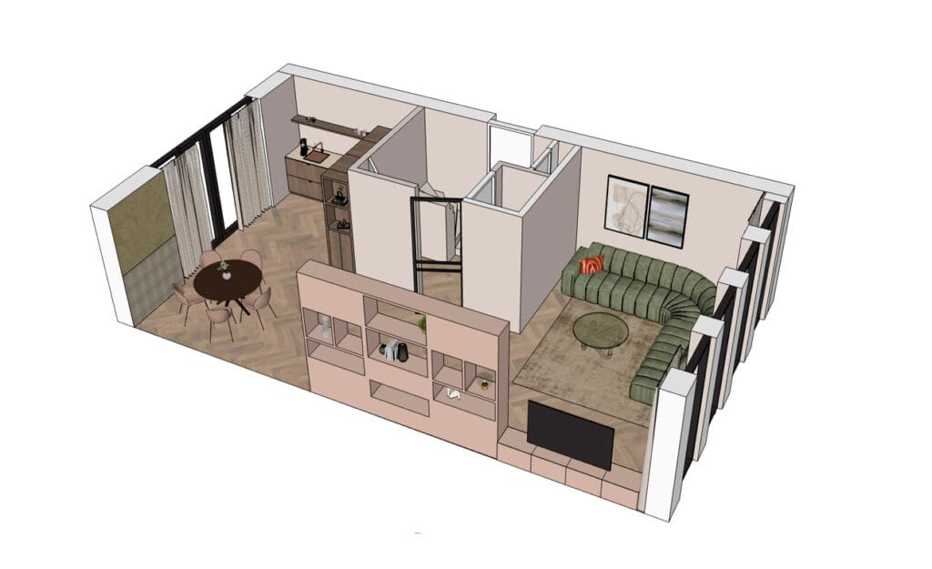 Studio Joni Portfolio 3D interieuradvies